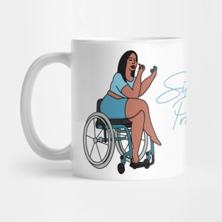 Sitting Pretty in Blue 2 Mug